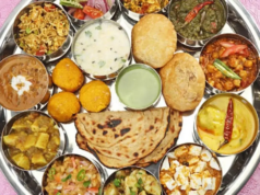Il thali non vegetariano fatto in casa è diventato più economico del 3% a febbraio