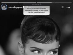 Maura Higgins, 35 anni, rivela i ritocchi a cui si è sottoposta ma nega la chirurgia estetica poiché attribuisce la colpa del suo “cambiamento” al “trucco e all’illuminazione”