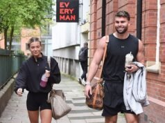 Molly Smith e il suo fidanzato Tom Clare condividono i segreti del loro regime di fitness pre-matrimonio mentre sfoggiano abbinamenti di borse Louis Vuitton dopo una sessione di palestra congiunta