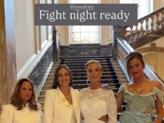 Paris Fury e la figlia Venezuela, 16 anni, sembrano sensazionali in abiti sfarzosi mentre si preparano per il ritorno di Tyson alla boxe