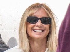 Louise Redknapp, 51 anni, svela il nuovo caschetto biondo mentre mostra il suo splendore giovanile mentre prende un caffè con un’amica