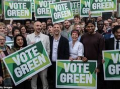 I leader ebrei mettono in guardia dalle opinioni dei candidati verdi mentre gli eco-guerrieri esprimono odio per Israele, ma amano Putin