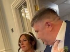 “Mi sono voltato e mi ha buttato addosso della vernice nera!” La sposa il cui matrimonio da favola è stato rovinato quando sua cognata ha inzuppato il suo abito bianco da 1.800 sterline in un “attacco di vendetta” rivela un’aspra faida familiare dietro di esso