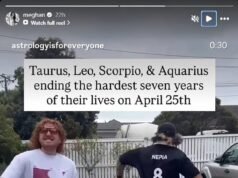 Meghan suggerisce che i “sette anni più difficili” della sua vita stanno per finire mentre condivide post personali sull’oroscopo su Instagram