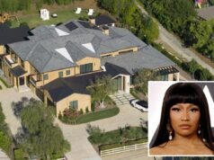 La polizia si precipita alla villa di Nicki Minaj mentre un uomo si aggira nel suo cortile