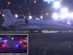 Un aereo privato esce dalla pista dell’aeroporto di Teterboro, bloccandolo per un’ora