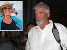 Il marito della mamma scomparsa Lynette Hooker è stato visto sorridere dopo essere stato rilasciato dalla custodia, ma le indagini non sono finite