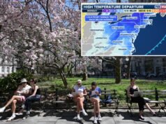 Il fronte freddo seguirà il caldo record sulla costa orientale la prossima settimana