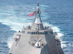 Il cacciatorpediniere della marina statunitense impedisce a due petroliere di lasciare l’Iran