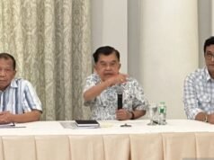 Jusuf Kalla spiega di aver scelto di usare il termine “martire” durante una conferenza all’UGM