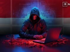 L’attaccante tenta di penetrare la difesa indonesiana