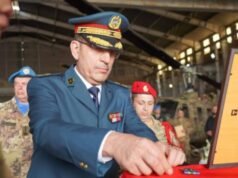 Momento L’UNIFIL rende gli ultimi omaggi a 3 soldati TNI caduti in Libano