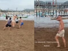 John Herdman gioca a calcio sulla spiaggia di Lombok con residenti e netizen: l’aura è positiva