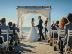 Gli ospiti registrano il matrimonio di una coppia: nessuno è pronto per quello che vedono sullo sfondo