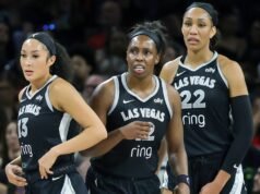 A’ja Wilson reagisce alla perdita del compagno di squadra degli Aces nel team di espansione WNBA