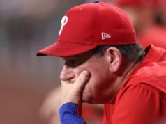 Rob Thompson riceve un curioso aggiornamento dal presidente dei Phillies