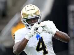 Jeremiyah Love potrebbe andare allo Sneaky NFC West Team nel Draft NFL 2026