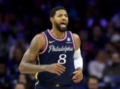 Paul George affronta le preoccupazioni sugli infortuni durante la spinta ai playoff dei Sixers