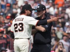 Tony Vitello segna il primo gol in carriera nella sconfitta dei Giants contro i Mets