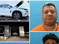 Cittadini honduregni sorpresi a spostare 470.000 dollari in veicoli rubati sull’autostrada del Texas, dicono i poliziotti