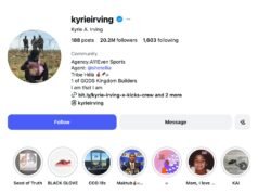 Kyrie Irving cambia la foto di Instagram per mostrare solidarietà alla Palestina