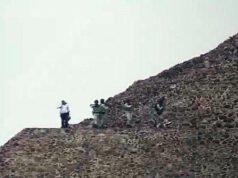 Due turisti canadesi, un uomo armato è stato ucciso in un attacco alla Piramide del Sole in Messico, dicono le autorità