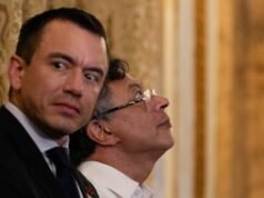 L’Ecuador aumenta le tariffe al 100% a causa della faida con la vicina Colombia