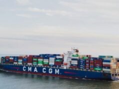 La prima nave da carico occidentale di proprietà francese a superare lo stretto di Hormuz