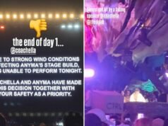 Horror al Coachella mentre un’enorme luce si riversa sui fan a metà concerto: “Blood all over”