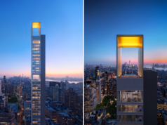 Le foto del nuovo grattacielo residenziale di 860 piedi di New York rivelano una piscina a sfioro in cima