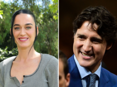 Le foto di Justin Trudeau e Katy Perry alla festa al Coachella diventano virali
