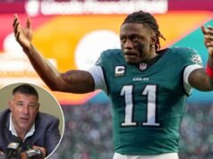 AJ Brown “probabilmente” verrà ceduto ai Patriots nella notizia bomba post-draft