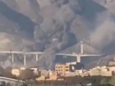 “Altro da seguire”: Trump pubblica il video del ponte iraniano tagliato a metà