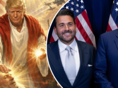 L’ex pollie australiana che per prima ha pubblicato l’immagine di Jesus AI di Trump