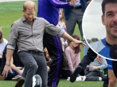 ‘Sei su 10’: il commento ironico della stella dell’AFL dopo aver incontrato il principe Harry