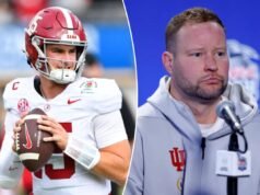 Il coordinatore difensivo dell’Indiana risponde alla “brutta presa” di Ty Simpson, rimprovera i fan dell’Alabama