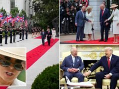 Il presidente Trump e Melania hanno organizzato uno storico spettacolo alla Casa Bianca per il re Carlo III e la regina Camillao: FOTO