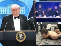 L’agente ucciso alla cena dei corrispondenti della Casa Bianca “sta andando alla grande”, dice Trump