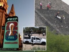 Il Messico rafforza la sicurezza nei siti turistici dopo aver sparato alle piramidi in vista della Coppa del Mondo