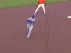 Juan Soto esce dal gioco con tensione al polpaccio destro con grande preoccupazione dei Mets