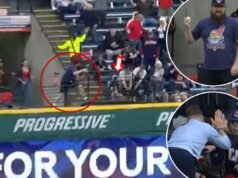 Il giornalista di Ray viene in soccorso dopo che un uomo ha strappato la palla a un giovane tifoso