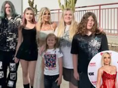 Tori Spelling e 4 dei suoi figli portati in ospedale dopo un incidente stradale in California