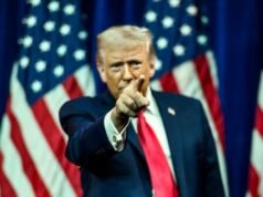 Donald Trump parla della politica di no tax sulle mance a Las Vegas