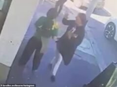 Arresto effettuato dopo che una cameriera in visita a Melbourne per una vacanza-lavoro si è fatta schiantare un piatto in faccia da uno sconosciuto mentre serviva i clienti