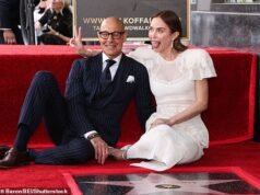 Le star di Devil Wears Prada Emily Blunt e il cognato Stanley Tucci sono acclamati dai loro famosi coniugi e co-protagonisti di prim’ordine mentre ricevono stelle sulla Hollywood Walk of Fame