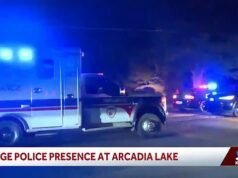 Almeno 10 persone sono rimaste ferite in una sparatoria vicino al campeggio Arcadia Lake in Oklahoma mentre i servizi di emergenza affollavano l’area