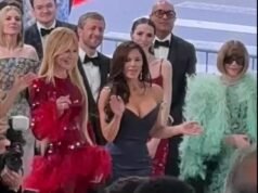 Il Met Gala è soprannominato l’Amazon Prime Gala poiché la conduttrice Lauren Sanchez viene vista “mamma ballare” con Anna Wintour per un intrattenimento in stile nave da crociera