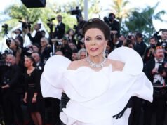 Le icone di Hollywood Dame Joan Collins, 92 anni, e Jane Fonda, 88 anni, sembrano perfette in abiti e diamanti mentre guidano il glamour alla cerimonia di apertura del 79° Festival di Cannes