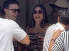 La single Sofia Vergara, 53 anni, fa girare la testa mentre si mescola con uno stuolo di giovani alla festa di Las Vegas