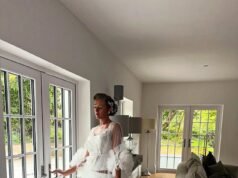L’orgogliosa madre Paris Fury rivela il look mattutino del matrimonio venezuelano, inclusa una spettacolare veste di tulle mentre le dice “eri bellissima”